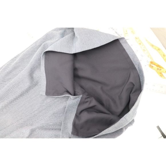 Rebecca Taylor Women's Size 6 Back Zip Cap Sleeve Floral Neck Sheath Dress Gray - Picture 9 of 14